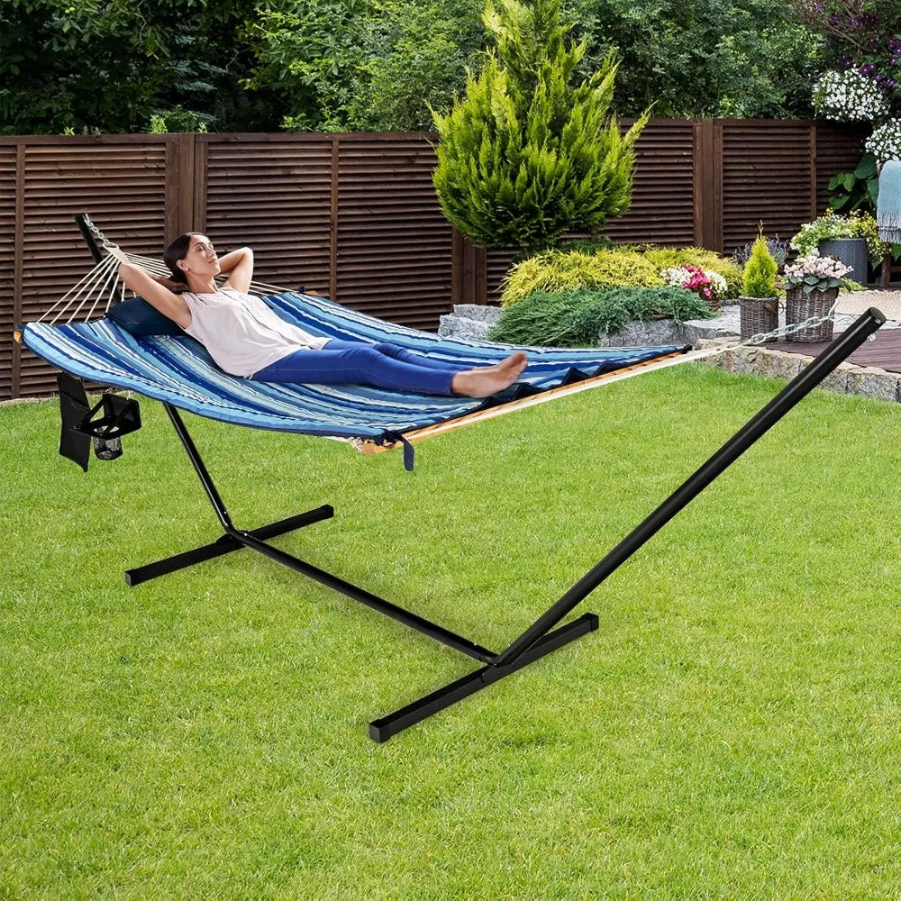 Double Hammock with Stand