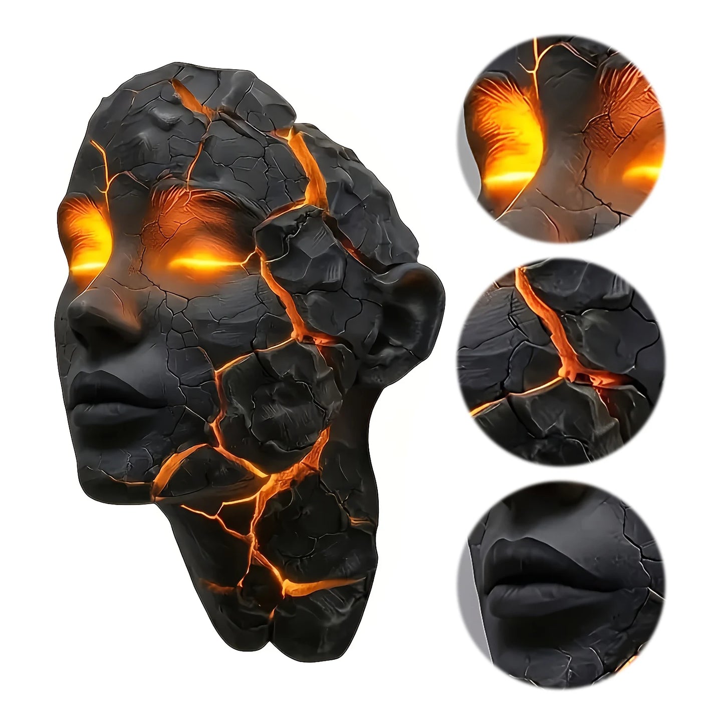 Broken Soul LED Wall Lamp Decor