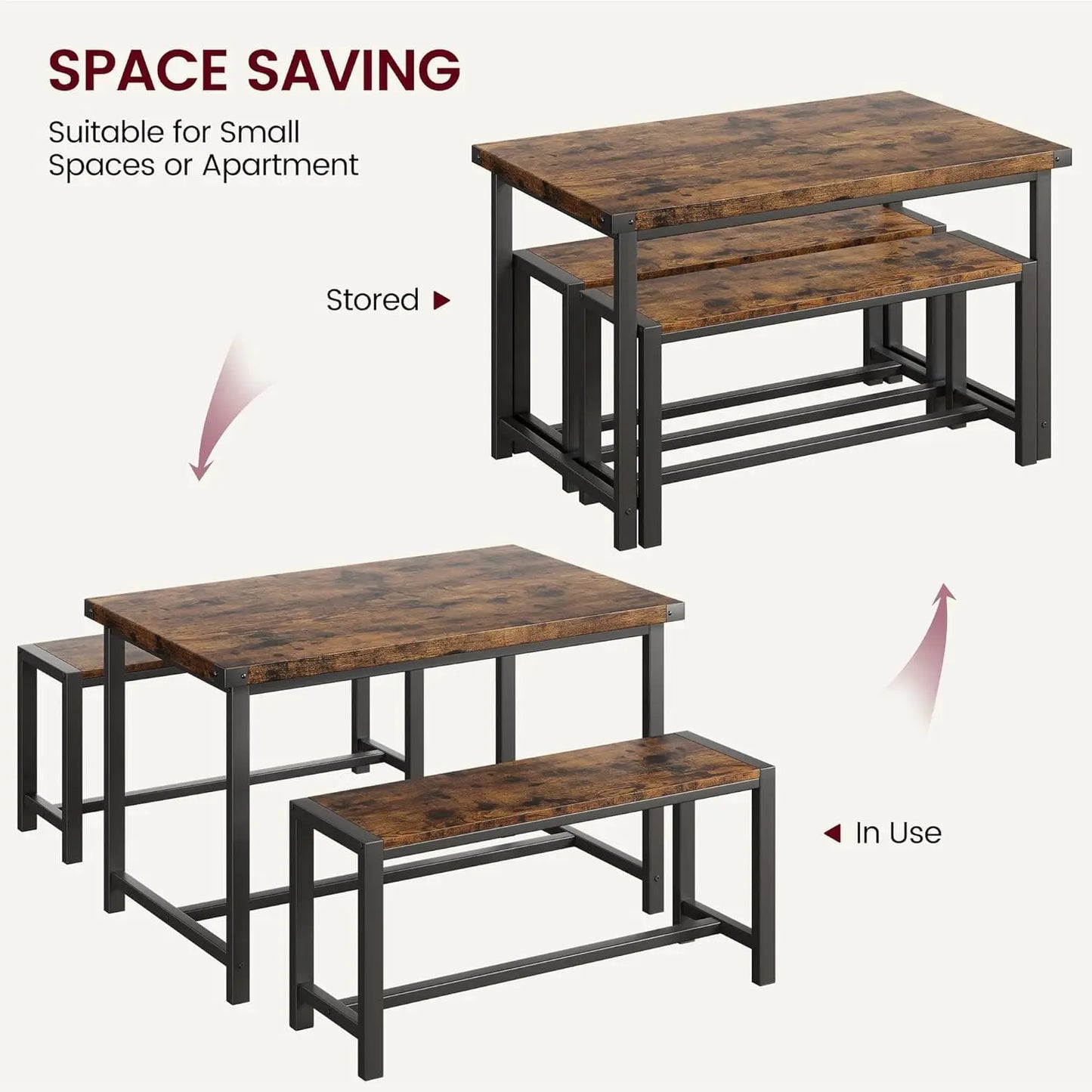 Rectangular Dining Table Set