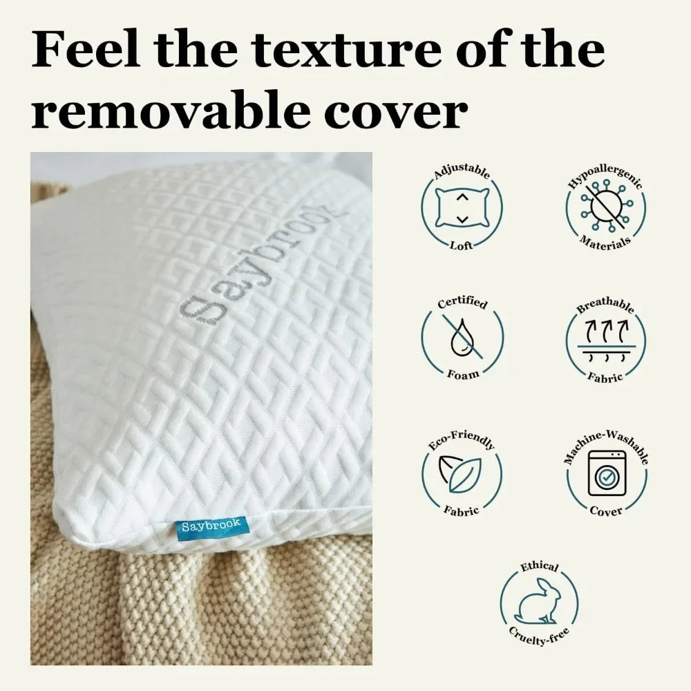 Adjustable Pillow - Neck Support Comfortable Sleep