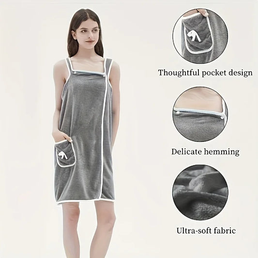 Wearable Bath Towel,