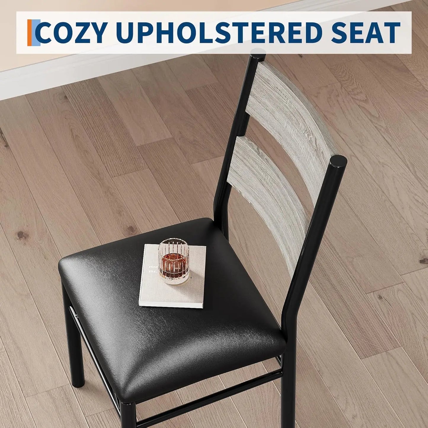 Wooden Dining Table with Corner Protector