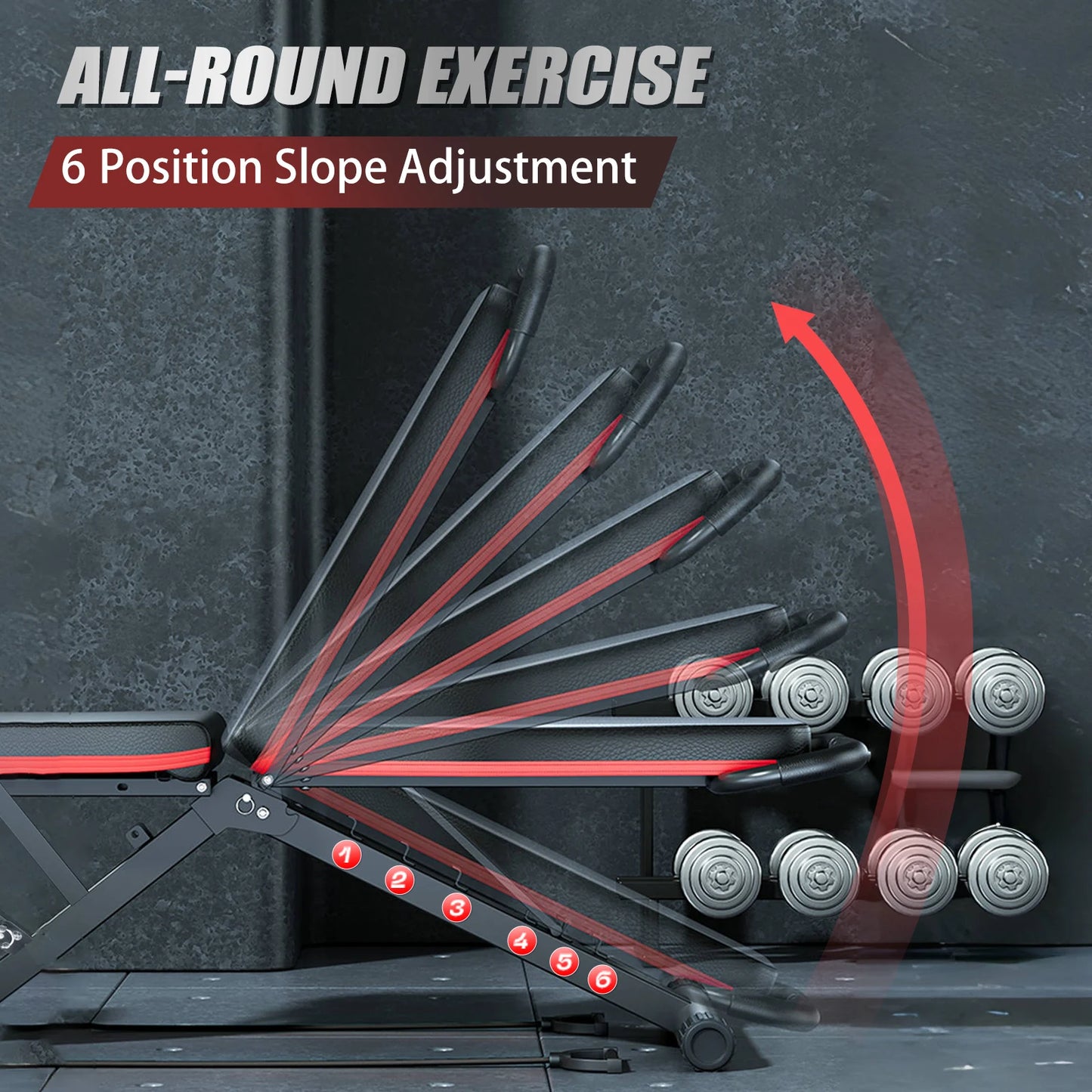 Adjustable Weight Bench Press