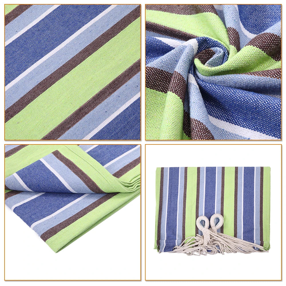 Portable Outdoor Polyester Hammock Set