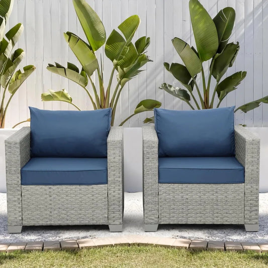 Outdoor Sofa Wicker Patio Chairs