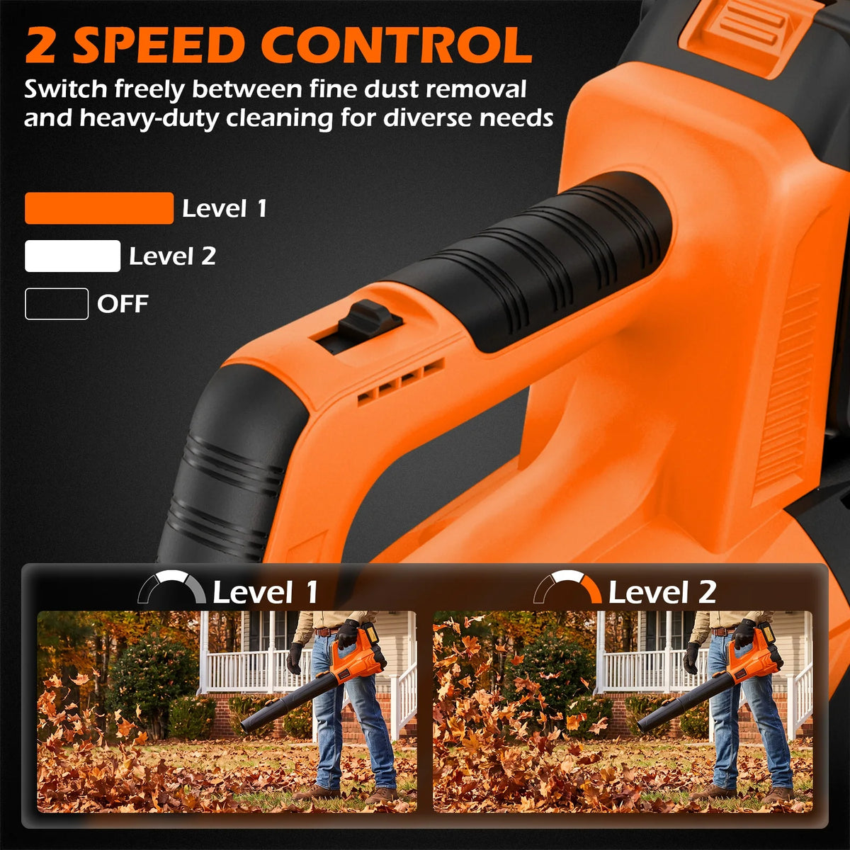 Cordless Electric Leaf Blower