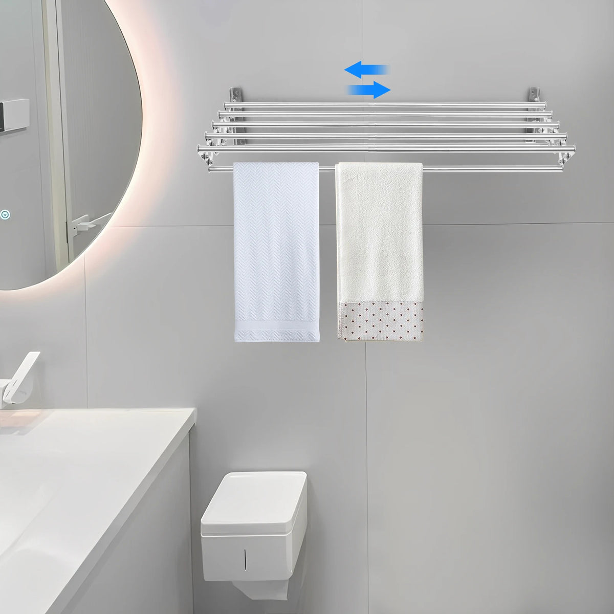 Heavy Duty Foldable Wall Drying Rack