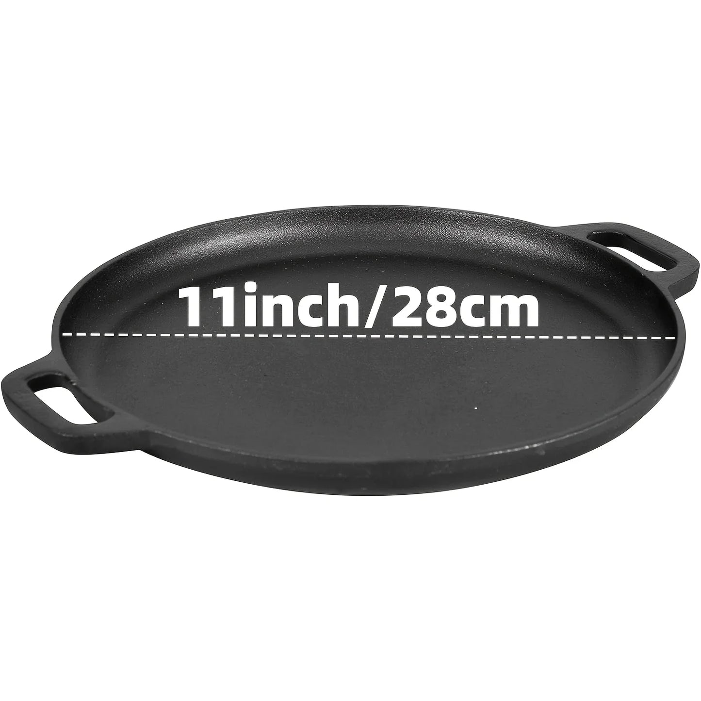 Heavy-Duty Cast Iron Skillet Set