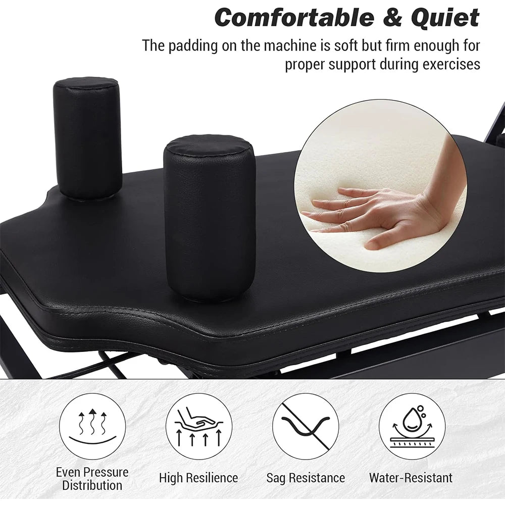 Pilates Equipment with Piano Wire Springs and Jump Boards