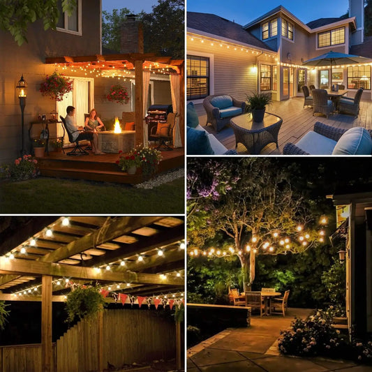 Waterproof Patio String Lights