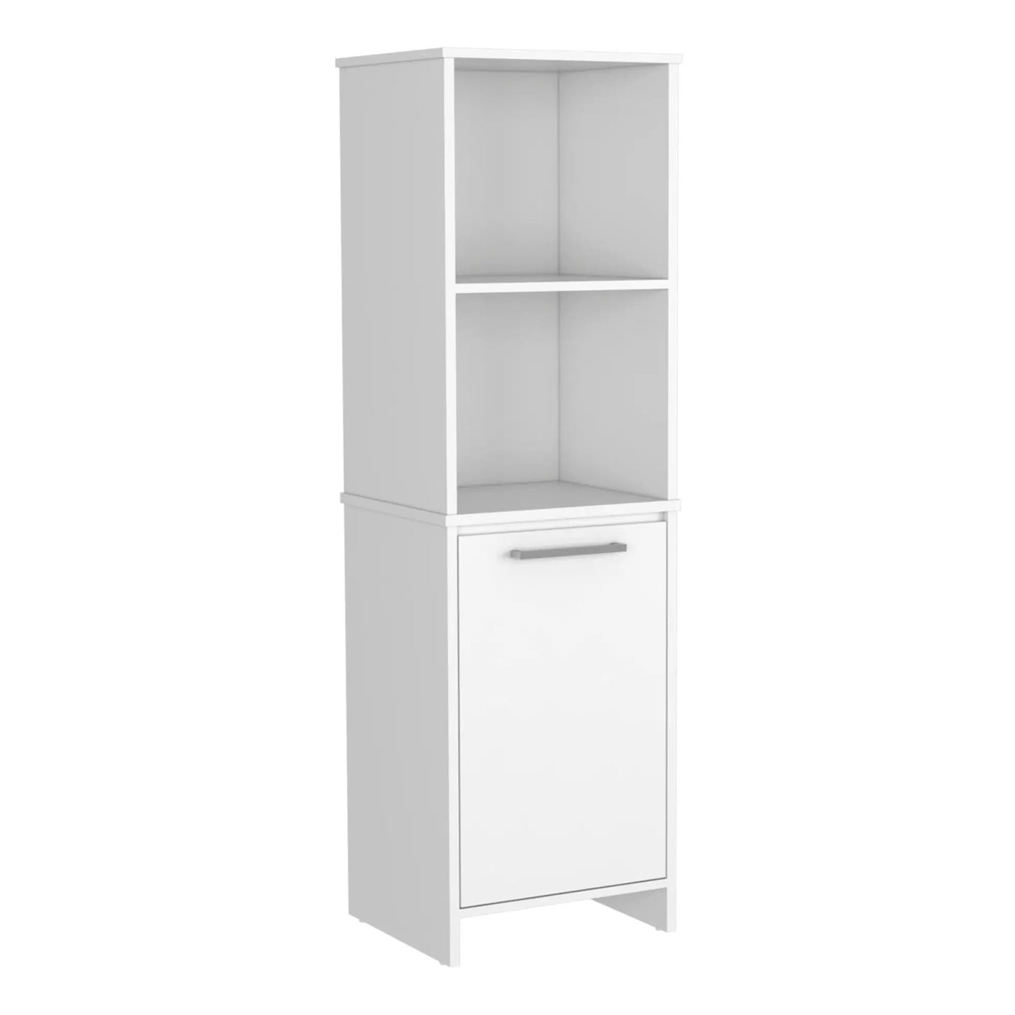 Single Door Kitchen Cabinet with Four Shelves