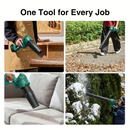 Electric Leaf Blower with Battery Powered