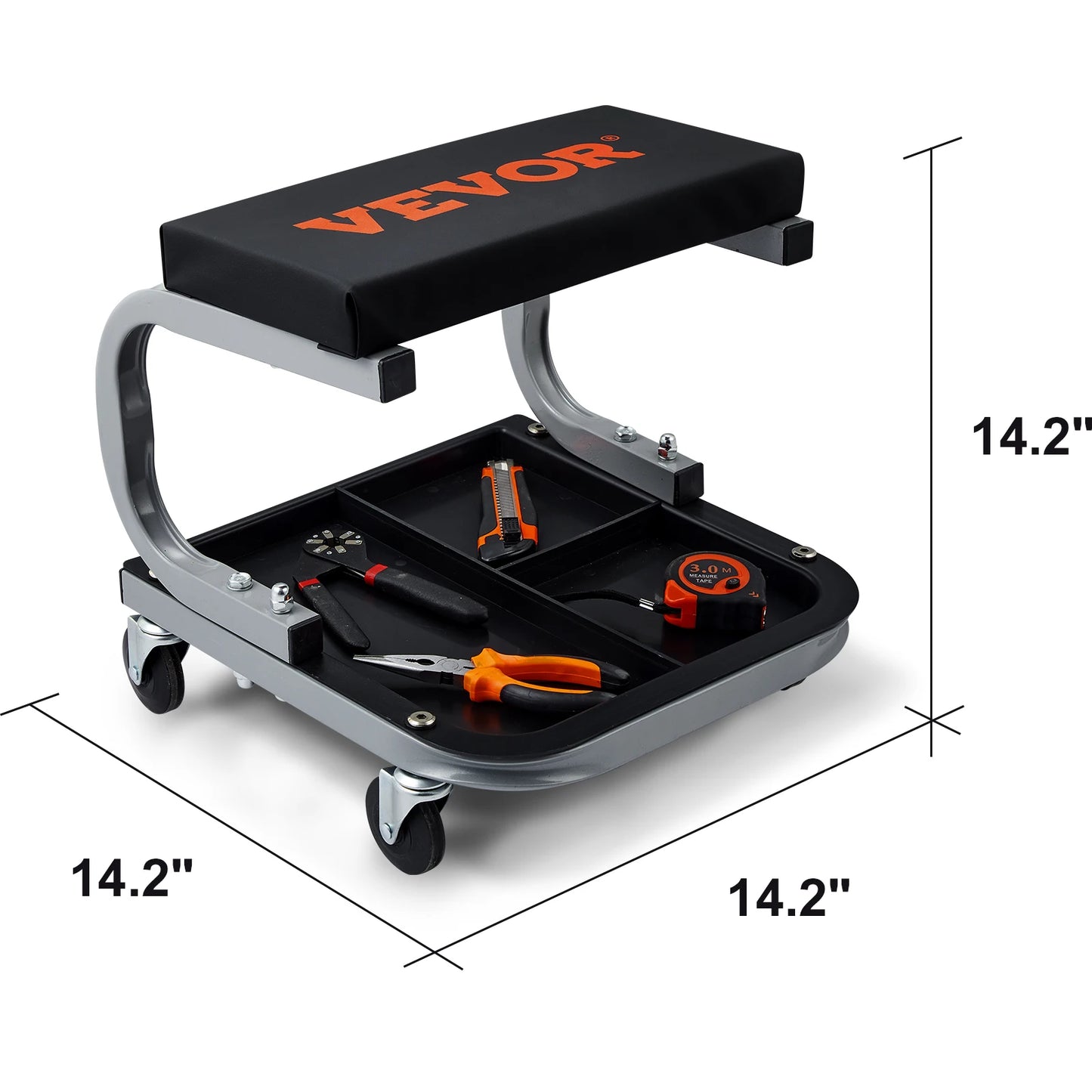 Mechanic Rolling Garage Stool