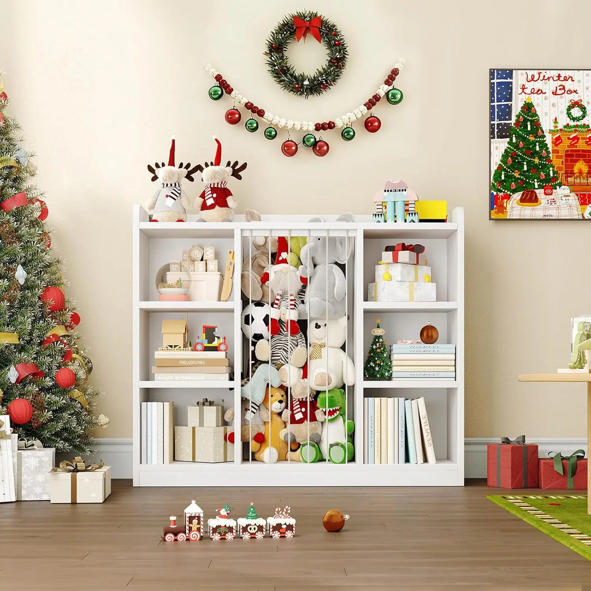 Toy Organizer 2-in-1 - Stuffed Animal Storage