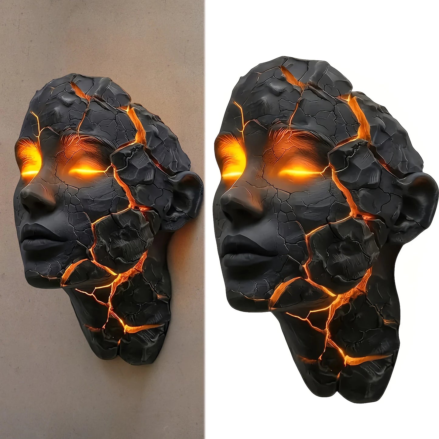 Broken Soul LED Wall Lamp Decor