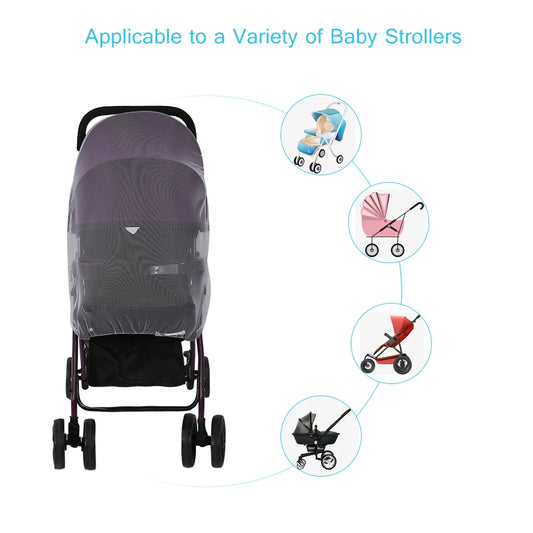 Full-cover mosquito net for stroller