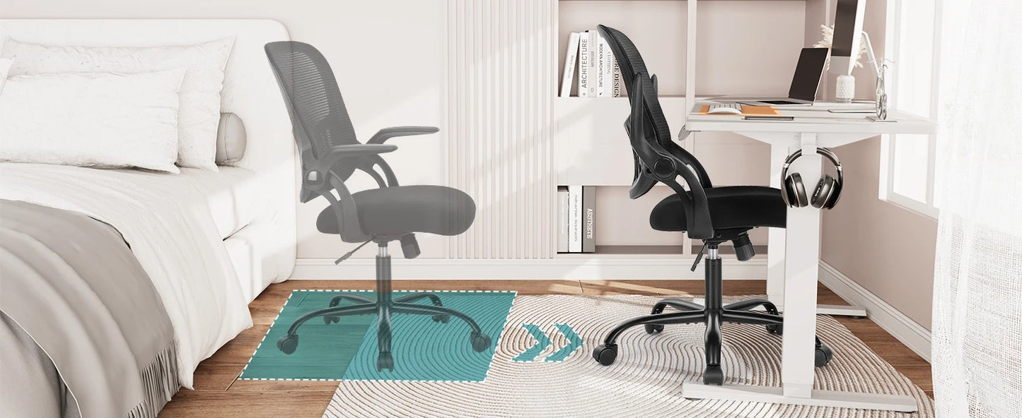 Ergonomic Mesh Backrest Office Desk Chair Adjustable Height
