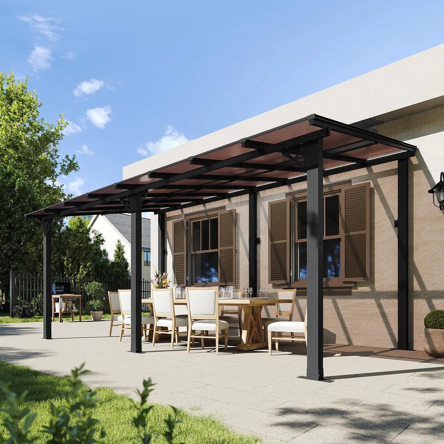 Heavy Duty Mounted Gazebos Pergola