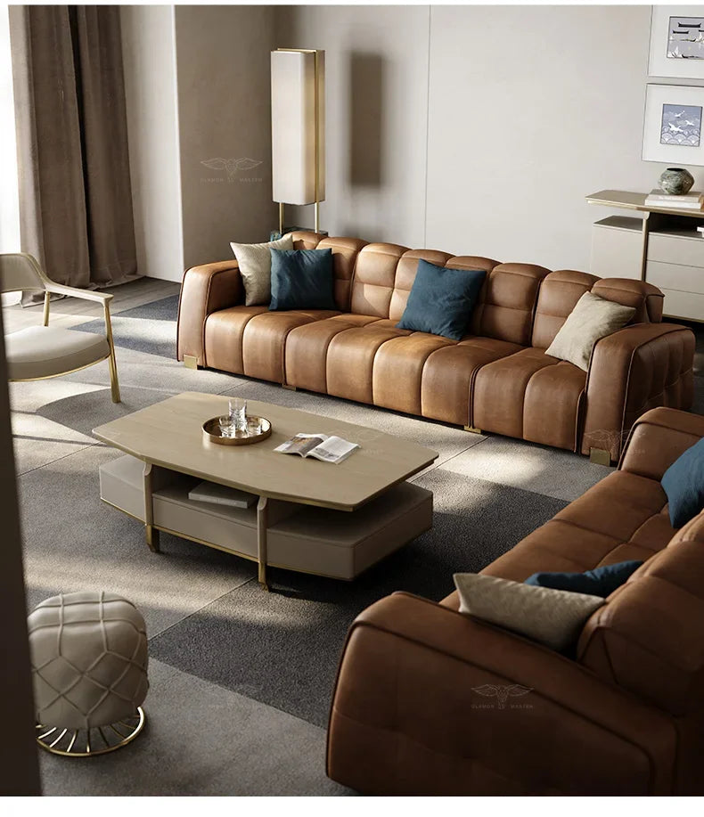 Elegant Romantic Comfortable Light Luxury Living Room Sofa Furniture