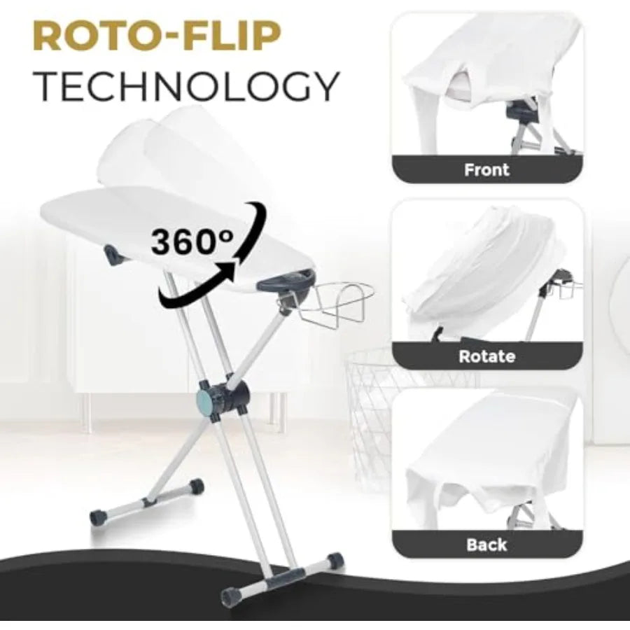 Torso-Shaped Ironing Board Full Size with Adjustable Height