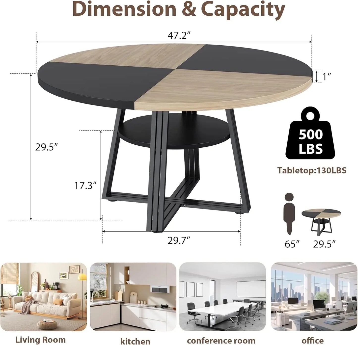 Round Dining Table