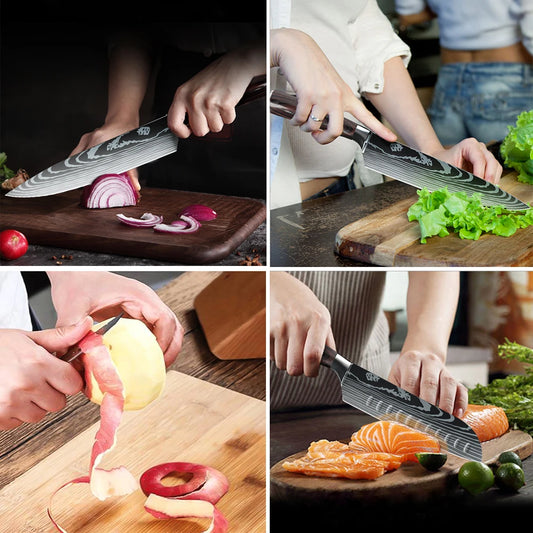 Japanese Kitchen Knives Set