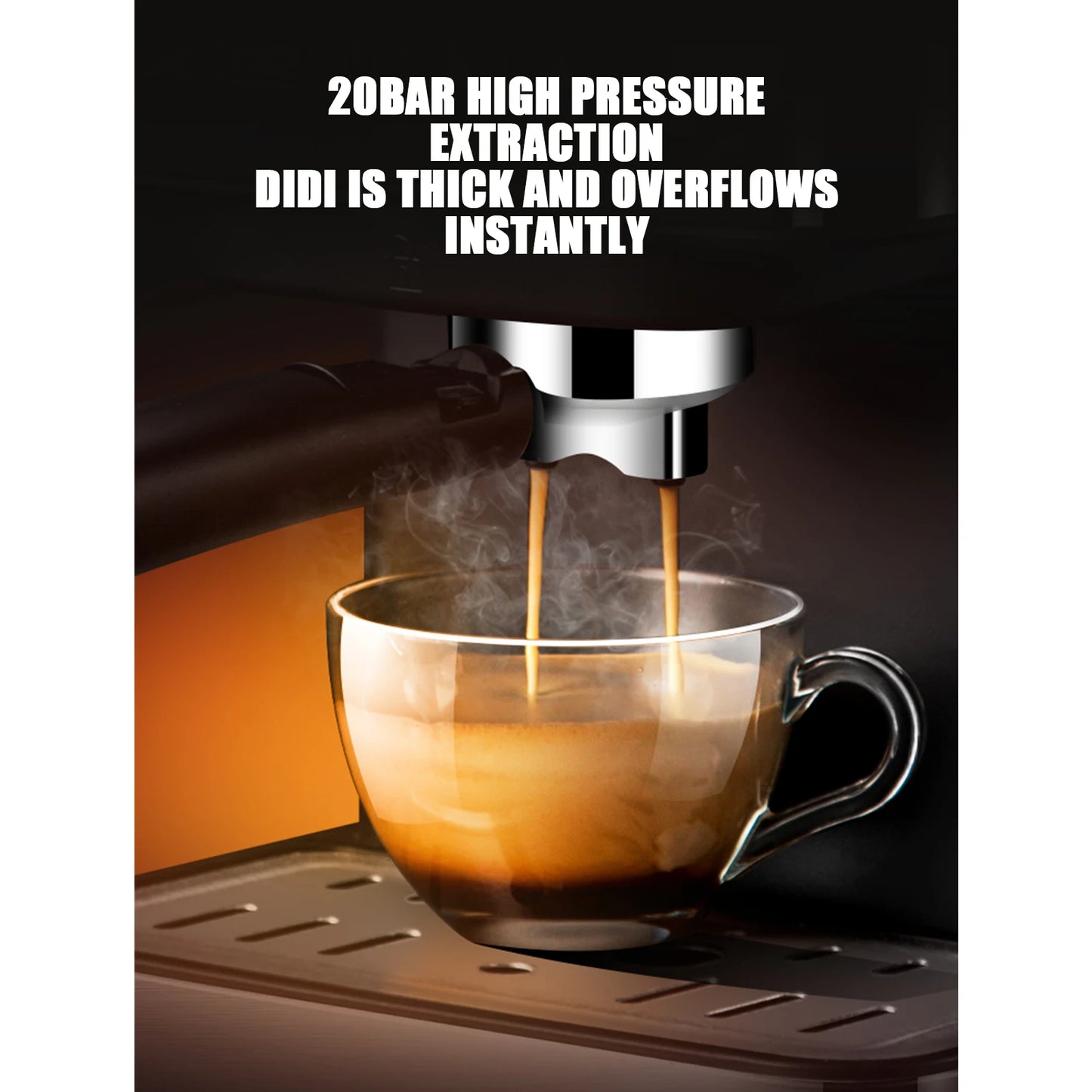 Italian Espresso High-pressure Extraction Espresso Coffee Maker