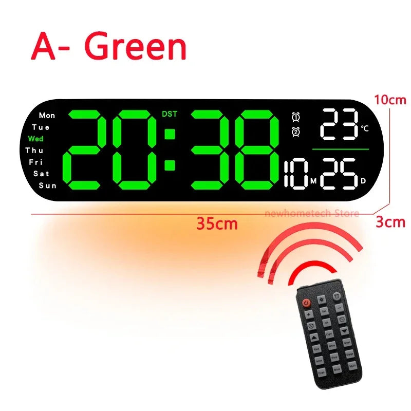 Decoration Remote Control Clock