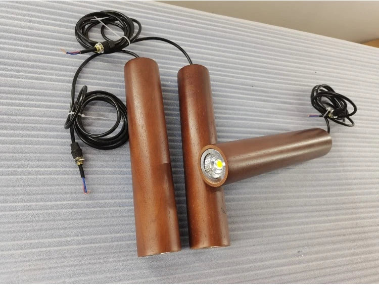 Modern Minimalist Wooden LED Pendant Light