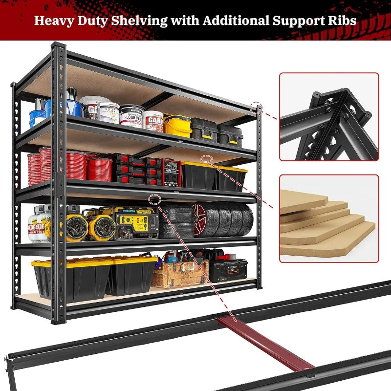 Heavy Duty Shelving Storage Adjustable Shelving