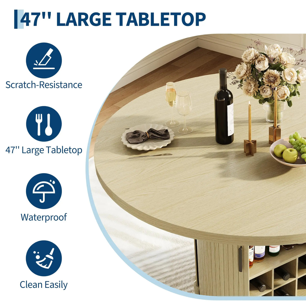 Round Dining Table