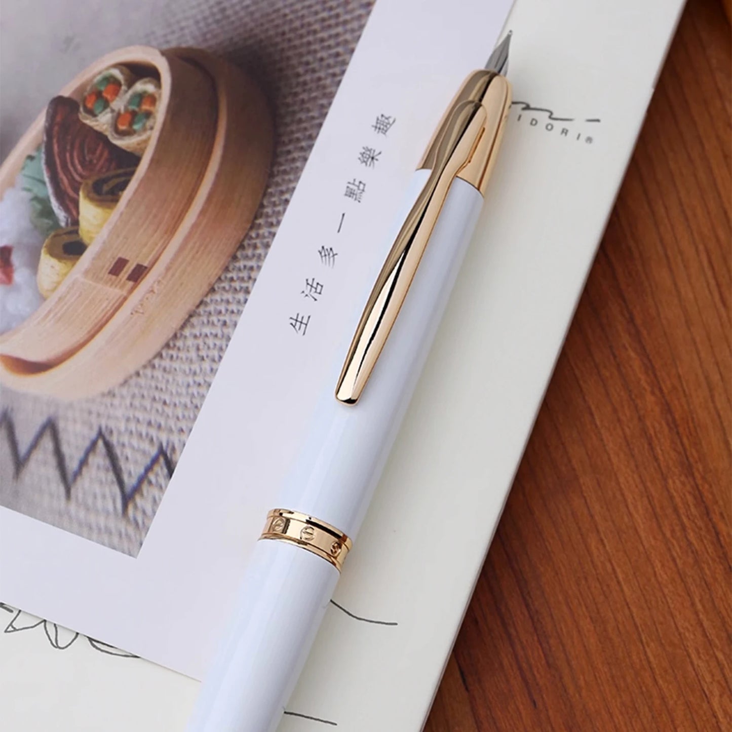 Press Fountain Pens Retractable Nibs
