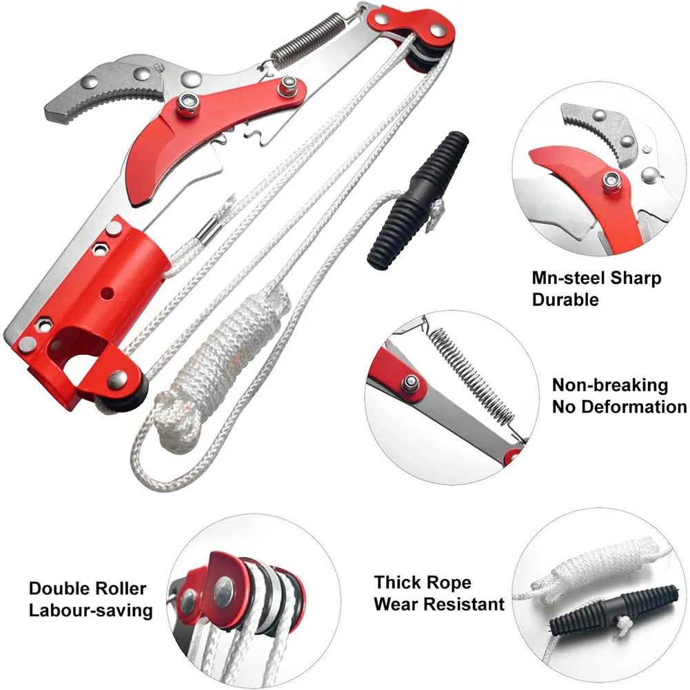 High Altitude Three Pulley Pruning Scissors