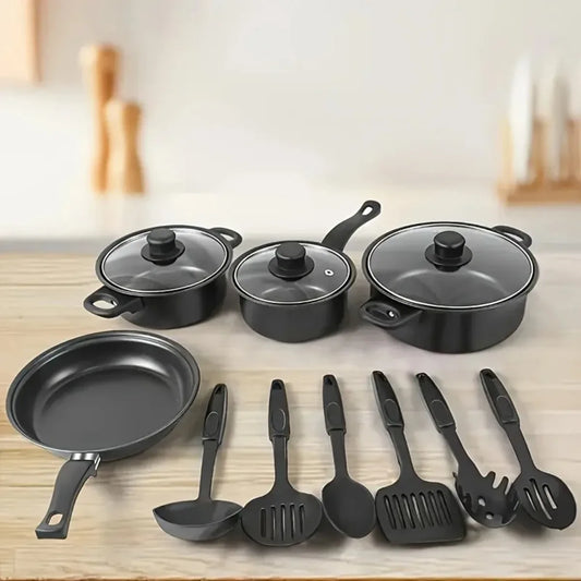Nonstick Pots and Pans with Utensils Cookware Set