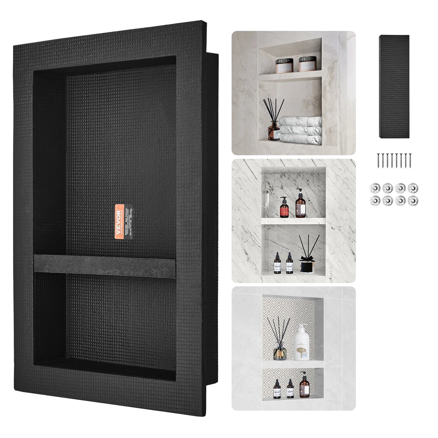 Shower Niche Recessed Sealed Protection  Soap Storage