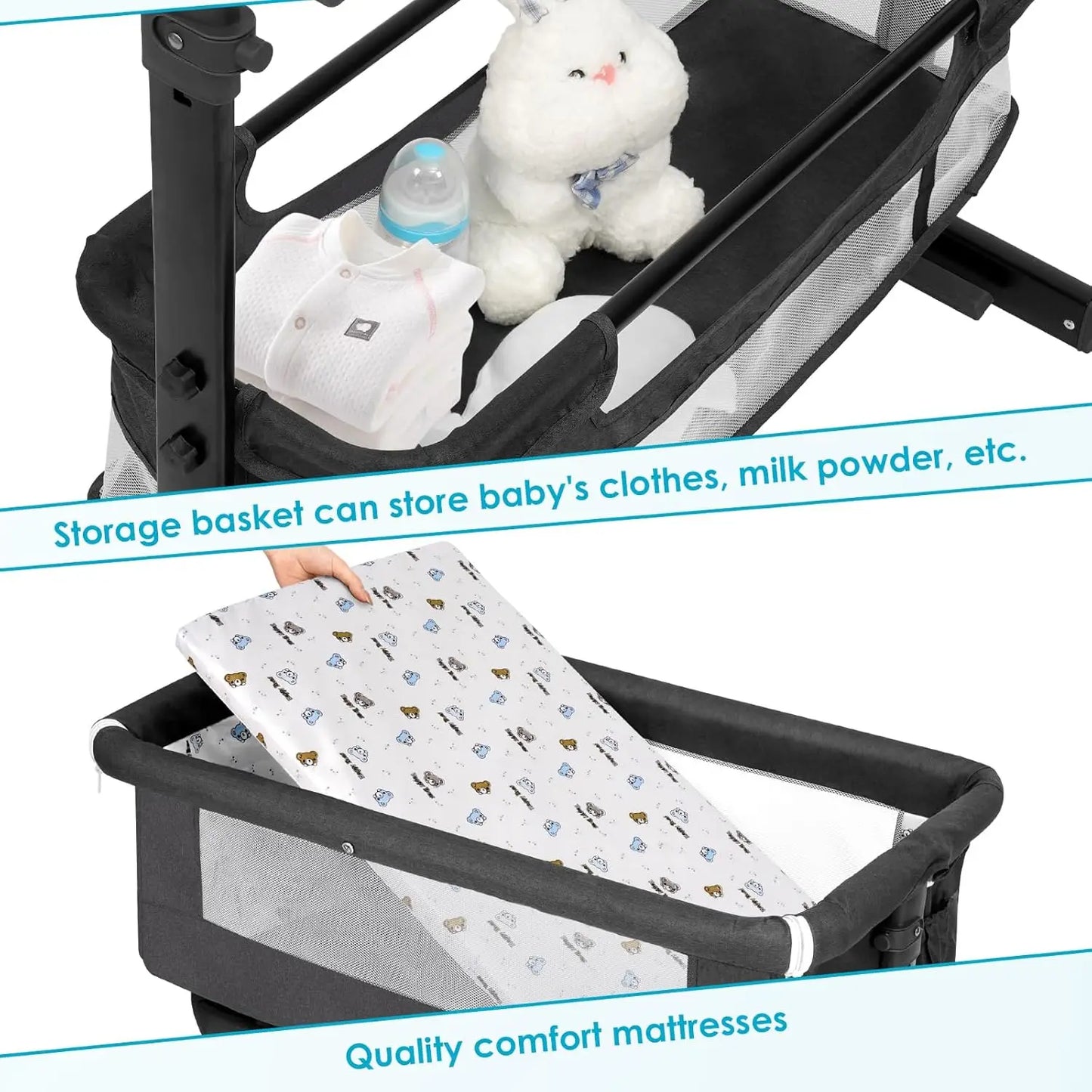 Baby Cradle Bassinet