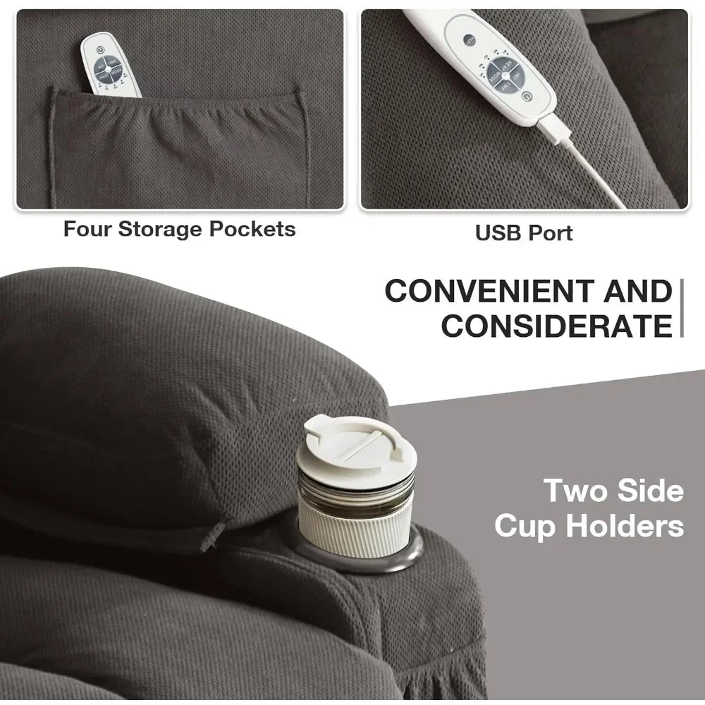 Lift Recliner with Vibration Massage