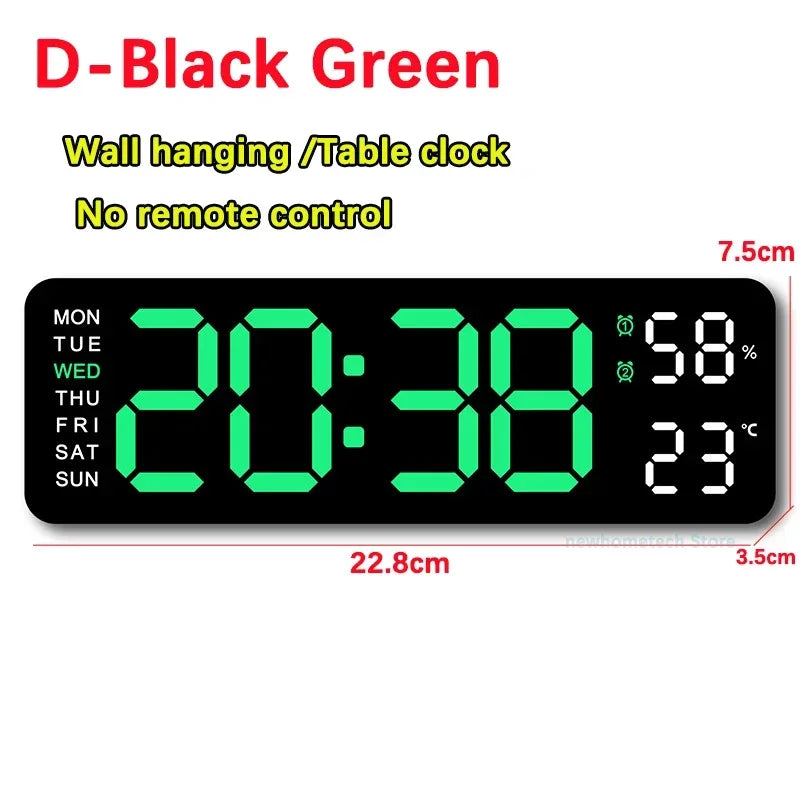 Decoration Remote Control Clock