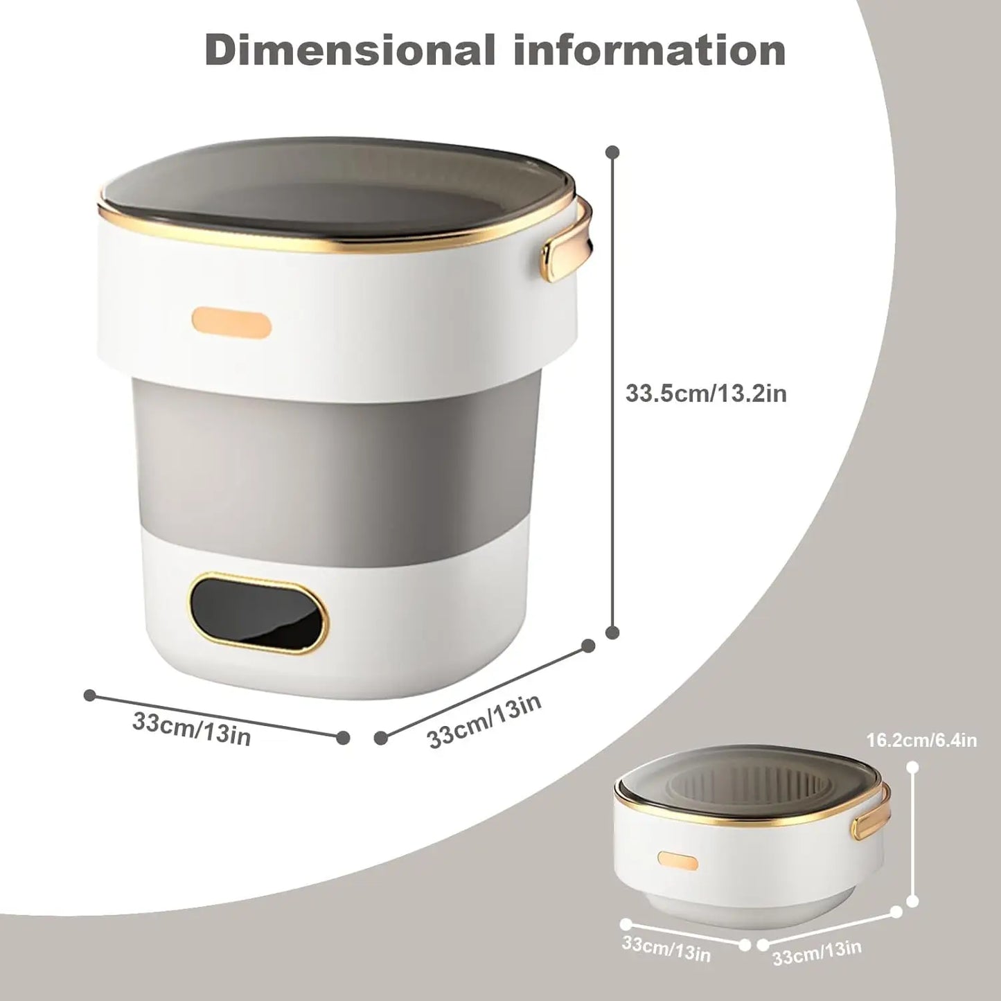 Portable Washing Machine for Underwear & Socks with Washer and Spin Dryer