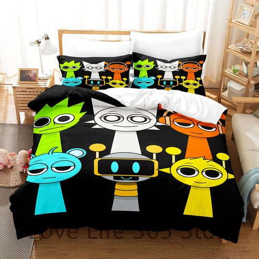 Game Sprunki Bedding Sets