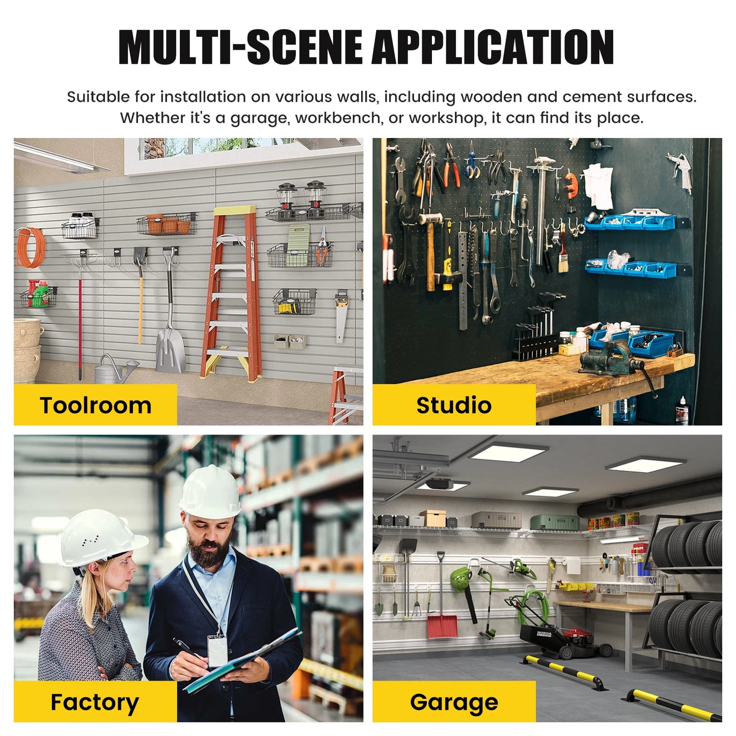 Heavy-Duty Large Tool Storage Rack