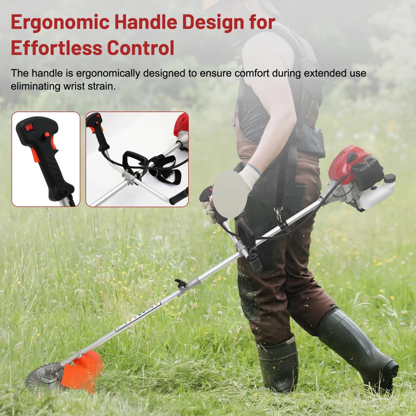 Weed Wacker 2-Stroke Gas Grass Trimmer