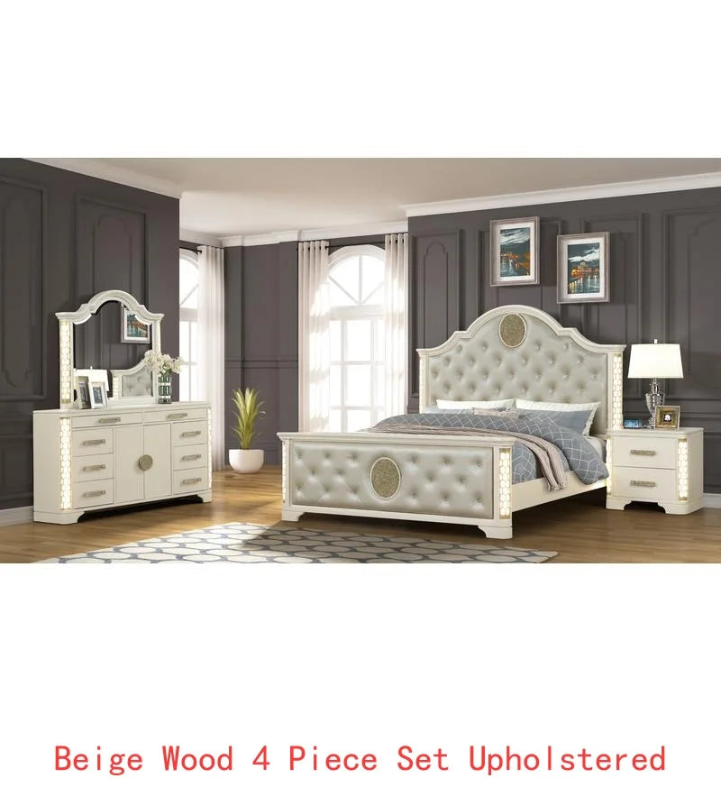 Unique LED Bedroom Set