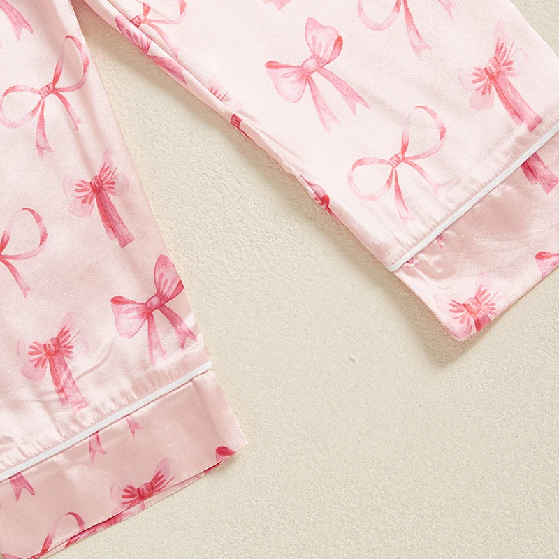 Baby Girl Silk Pajama Set