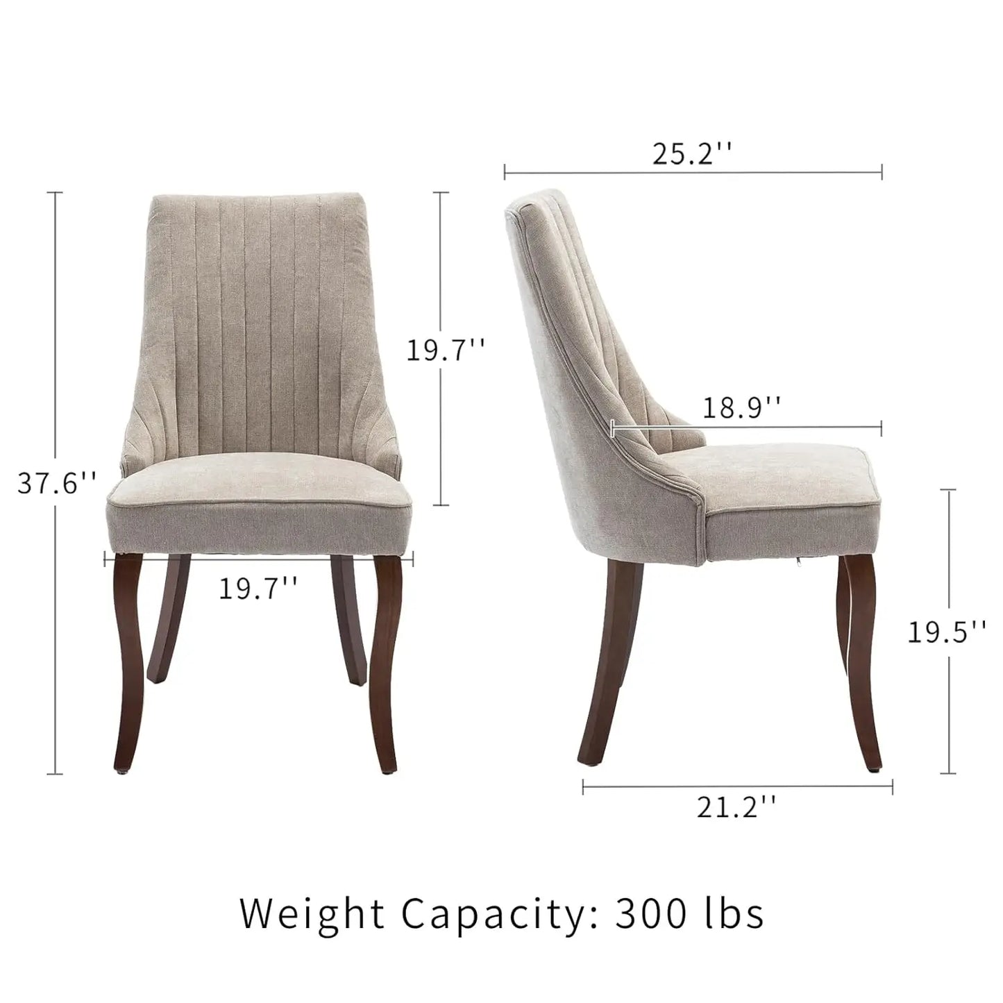 Velvet Upholstered Dining Chairs Set of 6 Mid Century
