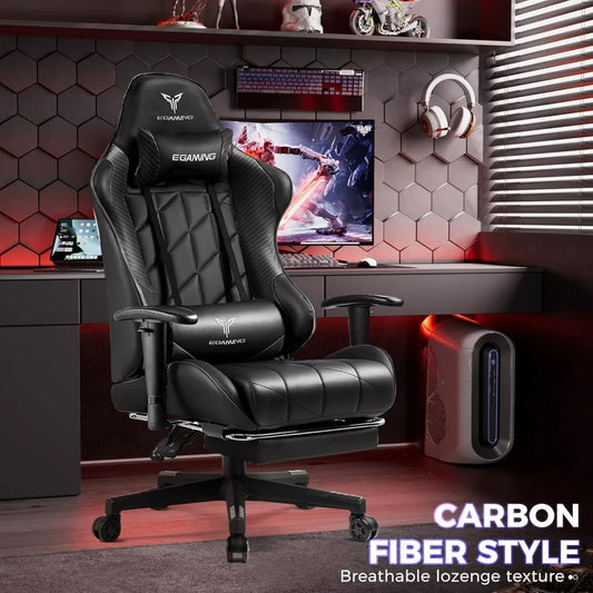 Home Office Ergonomic Computer Chair with Footrest