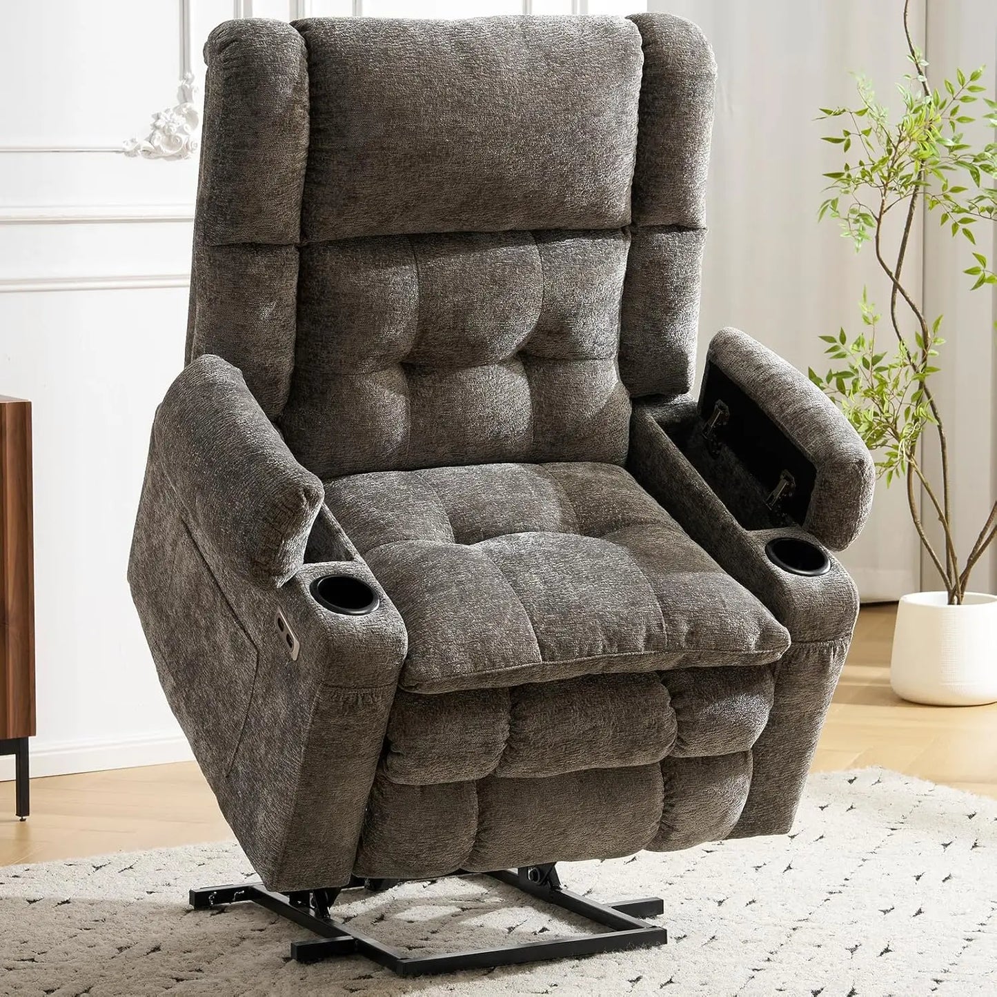 Power Lift Recliner with Dual Motor Electric Lift Chair