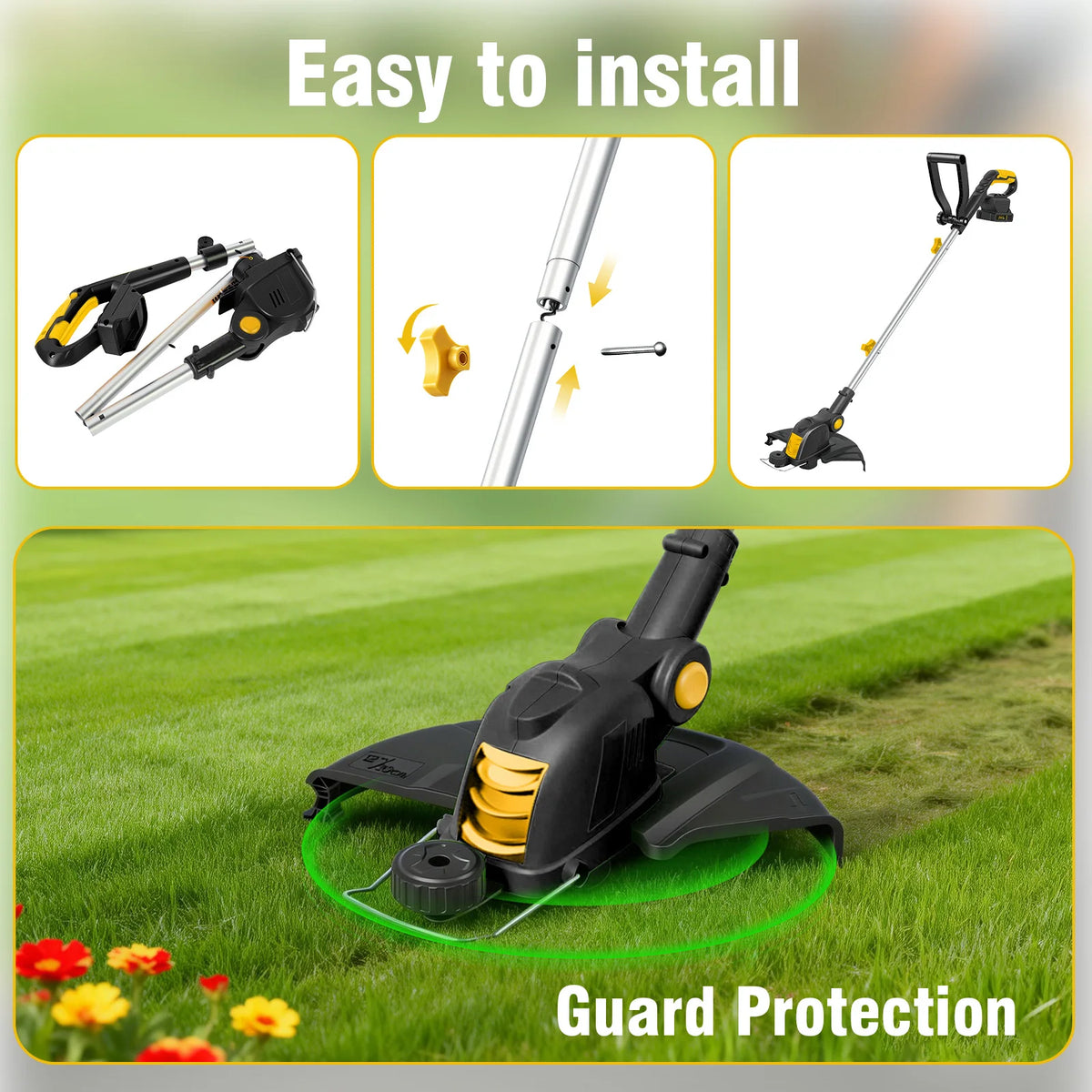 3 In1 Cordless String Trimmer