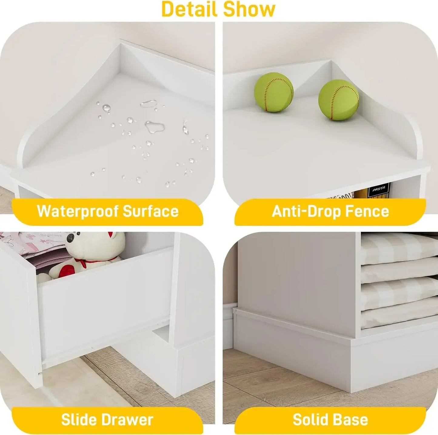 Dresser Cabinet with Changing Table for Nursery