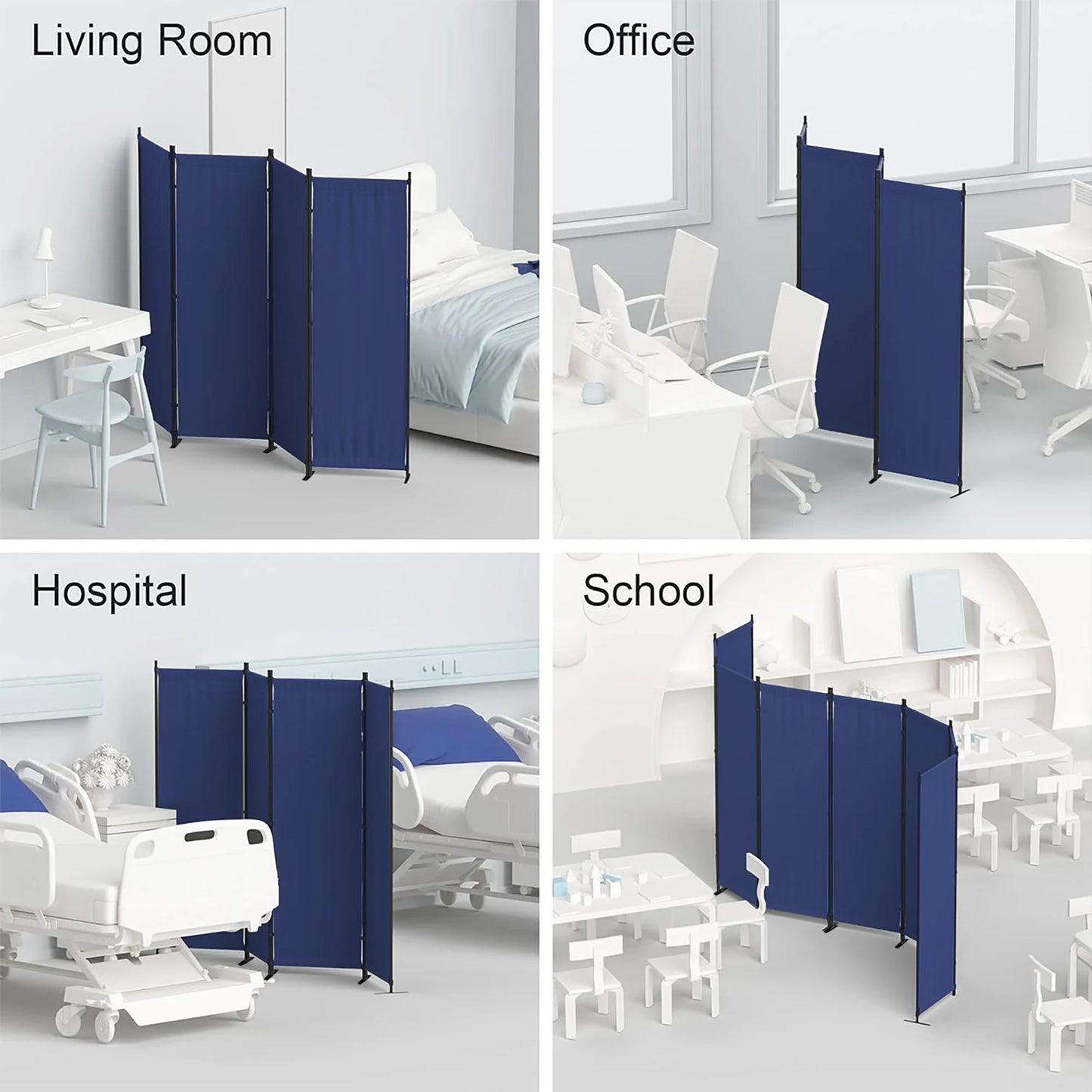 Portable Room Partition for Room Separator